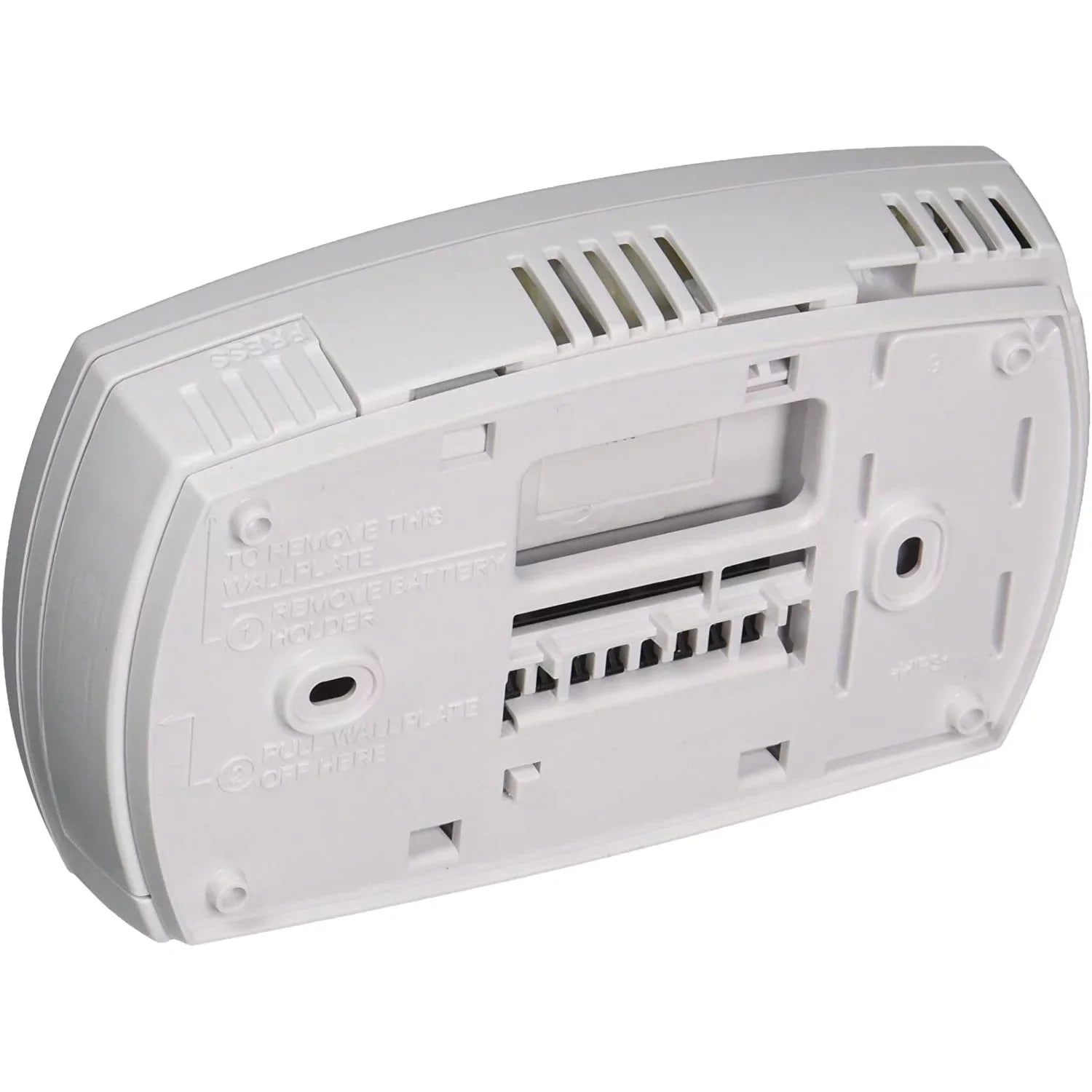 Honeywell TH5220D1029 Focuspro 5000 Non-Programmable 2 Heat and 2 Cooling Thermostat - Kit with 4 AA Batteries