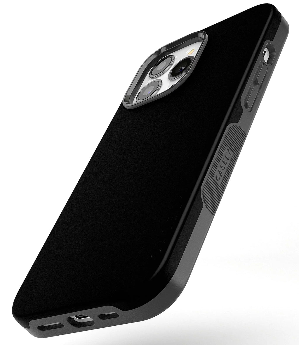 Casely iPhone 13 Pro Max Phone Case | with MagSafe | Black on Black | Only with iPhone 13 Pro Max