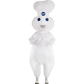 Licensed Pillsbury Doughboy Inflatable Halloween Costume For Adults Built-In Fan