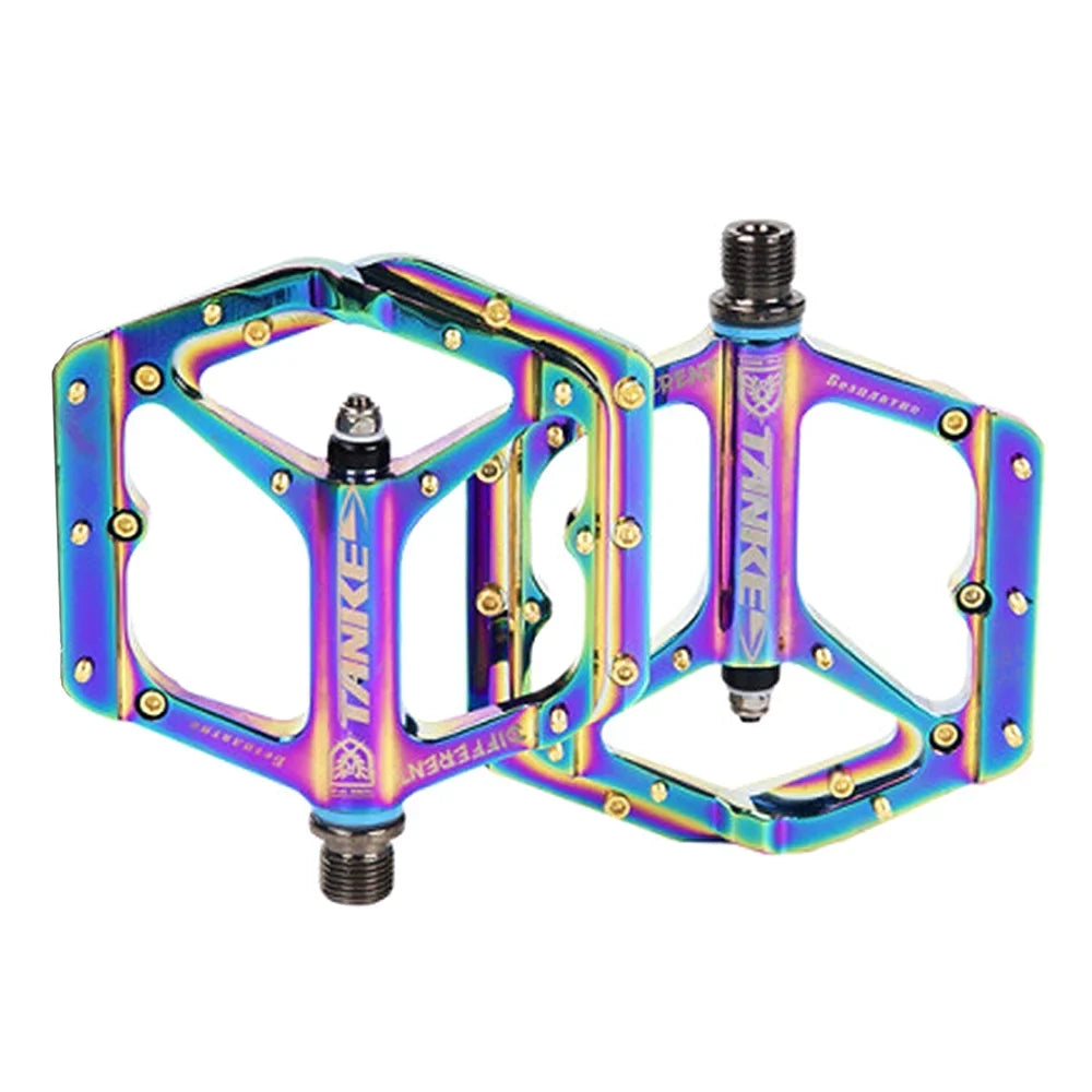 Nebublu Colorful Cycling Road Bike Pedals, Non-slip Aluminium MTB Bike Pedals - Perfect Adventures!
