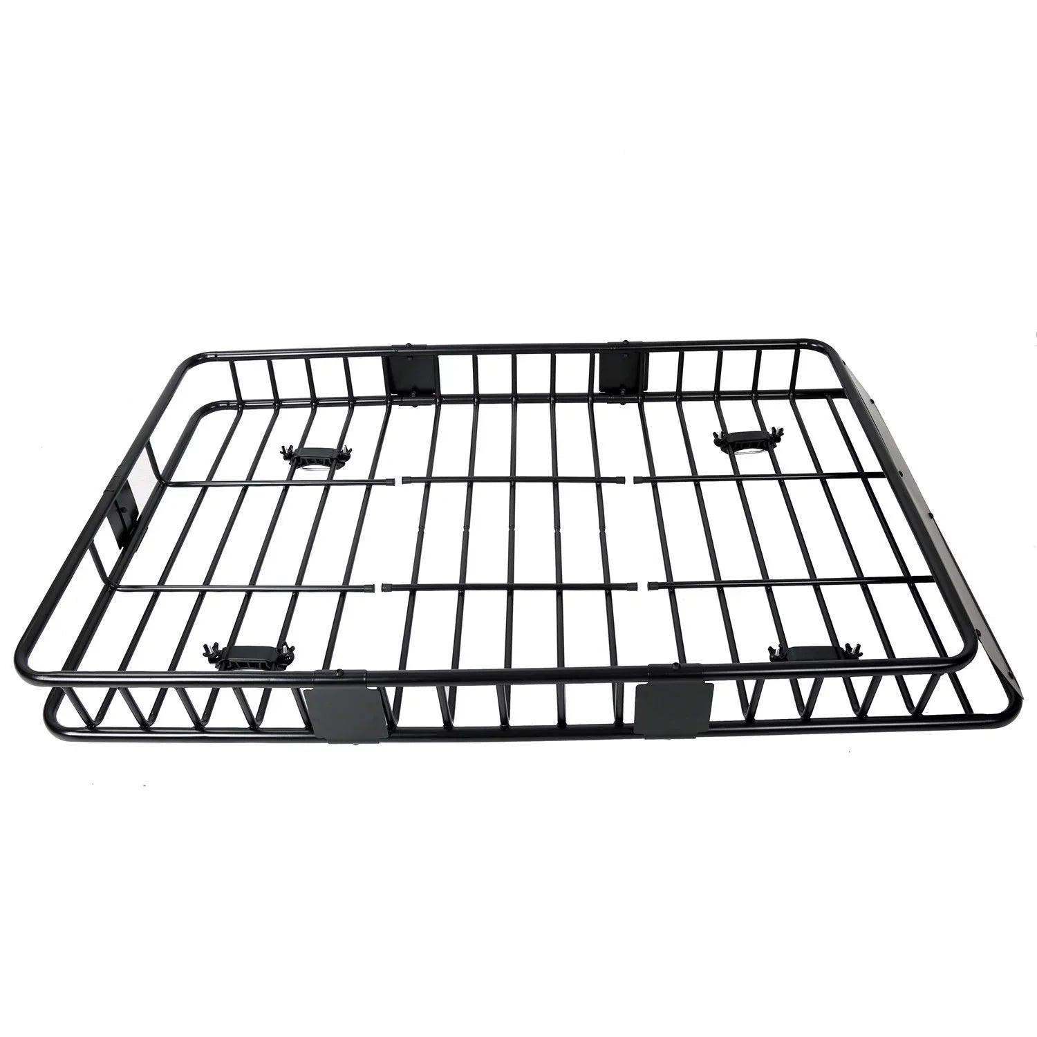 Jeremywell Universal 64"x 39"x 6" 150 LB Capacity Roof Rack Cargo Basket Extension Car Top Luggage Holder Carrier SUV Truck Cars