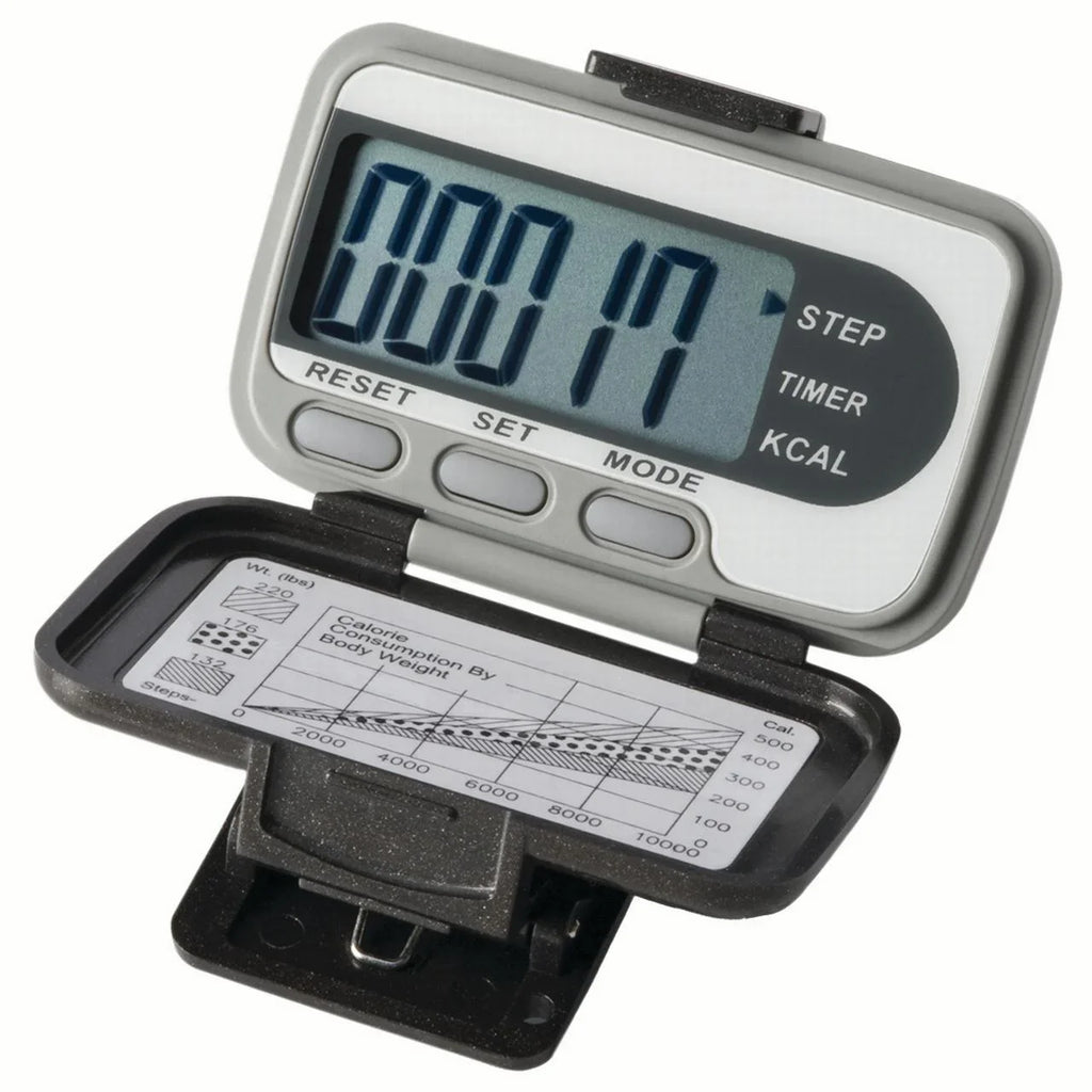Ekho deluxe pedometer (steps, distance, calories, and activity time)