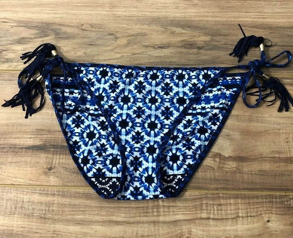 Tommy Bahama PLUNGE Shibori Reversible Bikini Swim Bottom, US Large/14