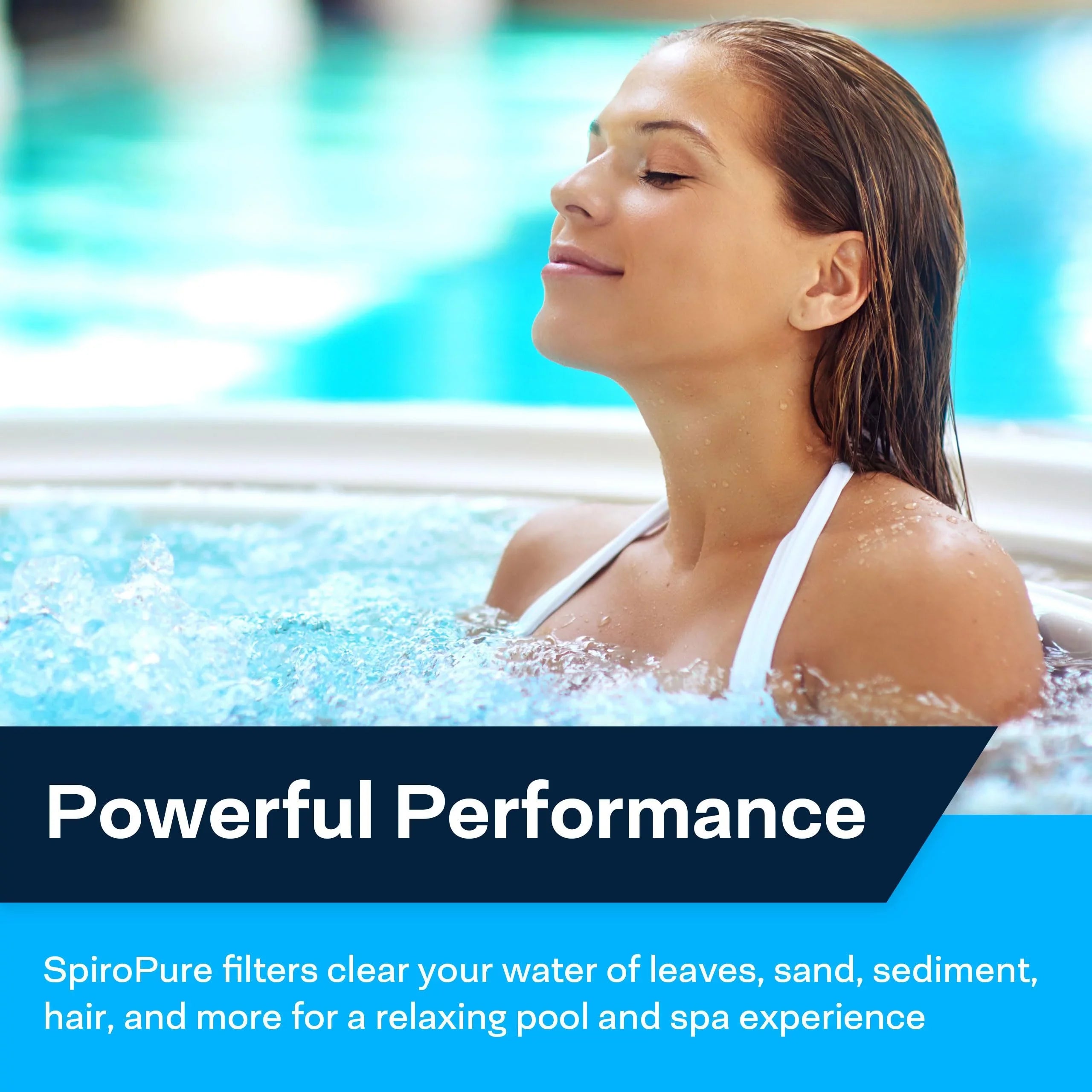SpiroPure Replacement Bullfrog Spa Filter PBF36 Wellspring 10-2870 Pleatco PBF36-M Unicel 8CH-951 Bullfrog 35 Hot Tub Spa Pool Cartridge (SAE Long Thread Version)