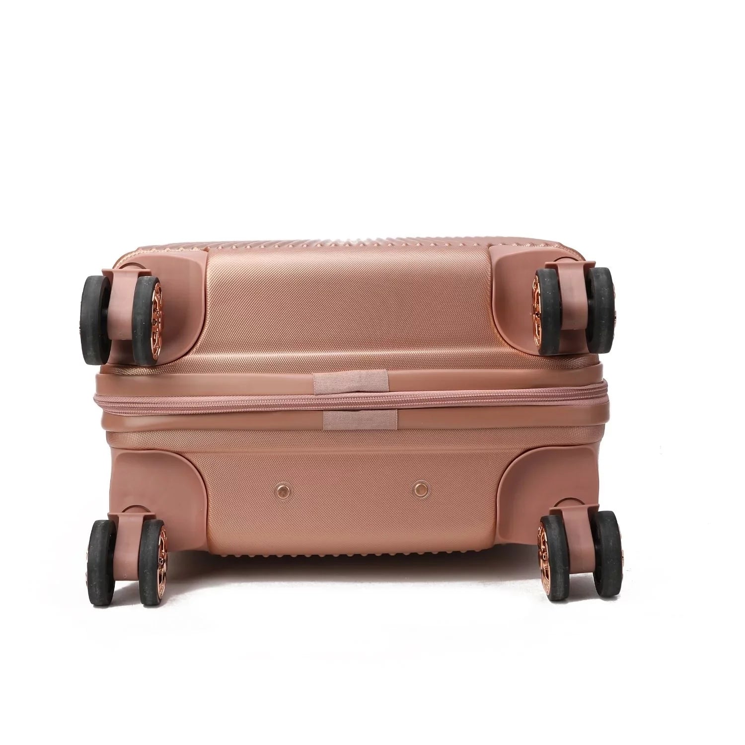 MKF Collection Tulum 2 Piece Luggage Set with Spinner Wheels and Expandable Handles by Mia K.
