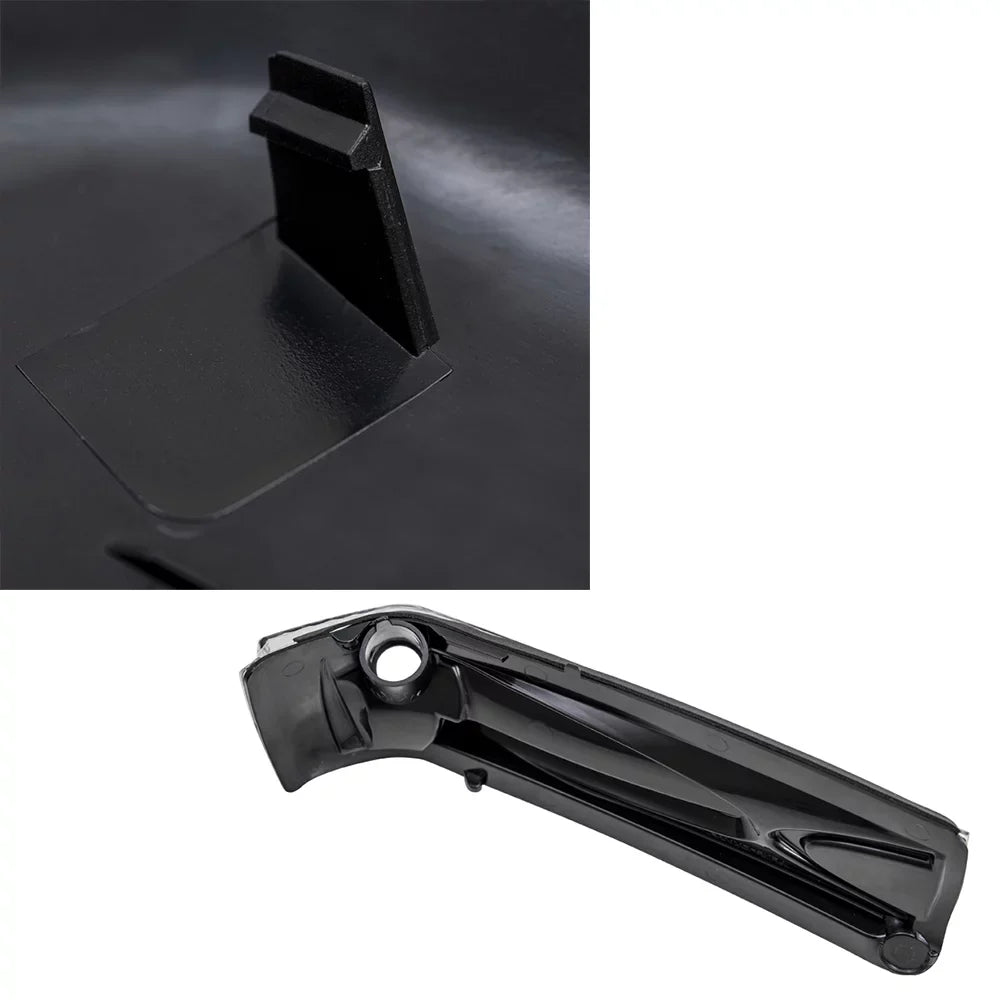 Brock Aftermarket Replacement Driver Left Door Mirror Wrap Paint To Match Gray And Turn Signal Light Set With 2015-2021 RAM Promaster City SLT/Tradesman SLT