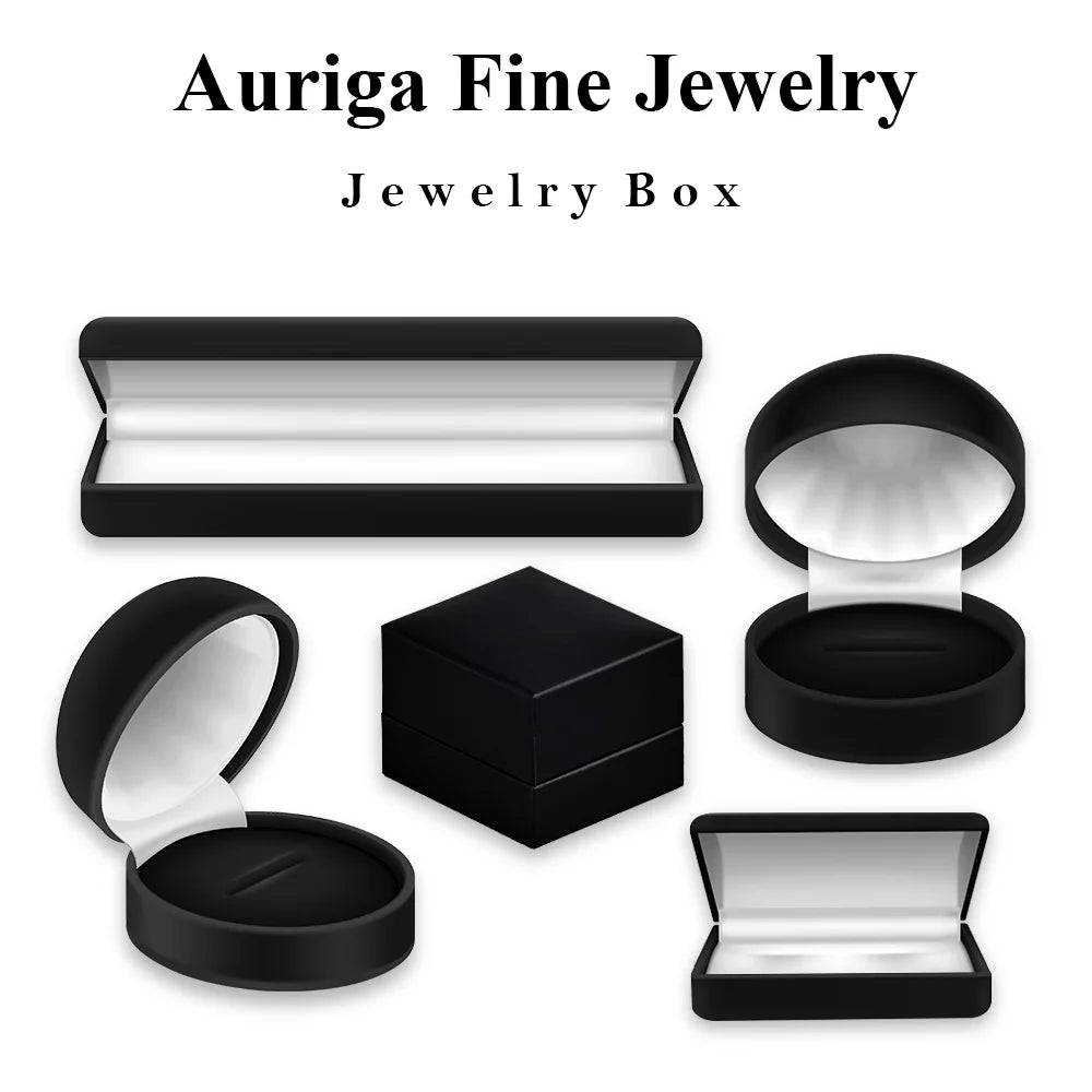 Auriga Fine Jewelry Mother's Day Gift 24k Yellow Gold Polished 4.8mm Solid Figaro 8" Chain Bracelet Women