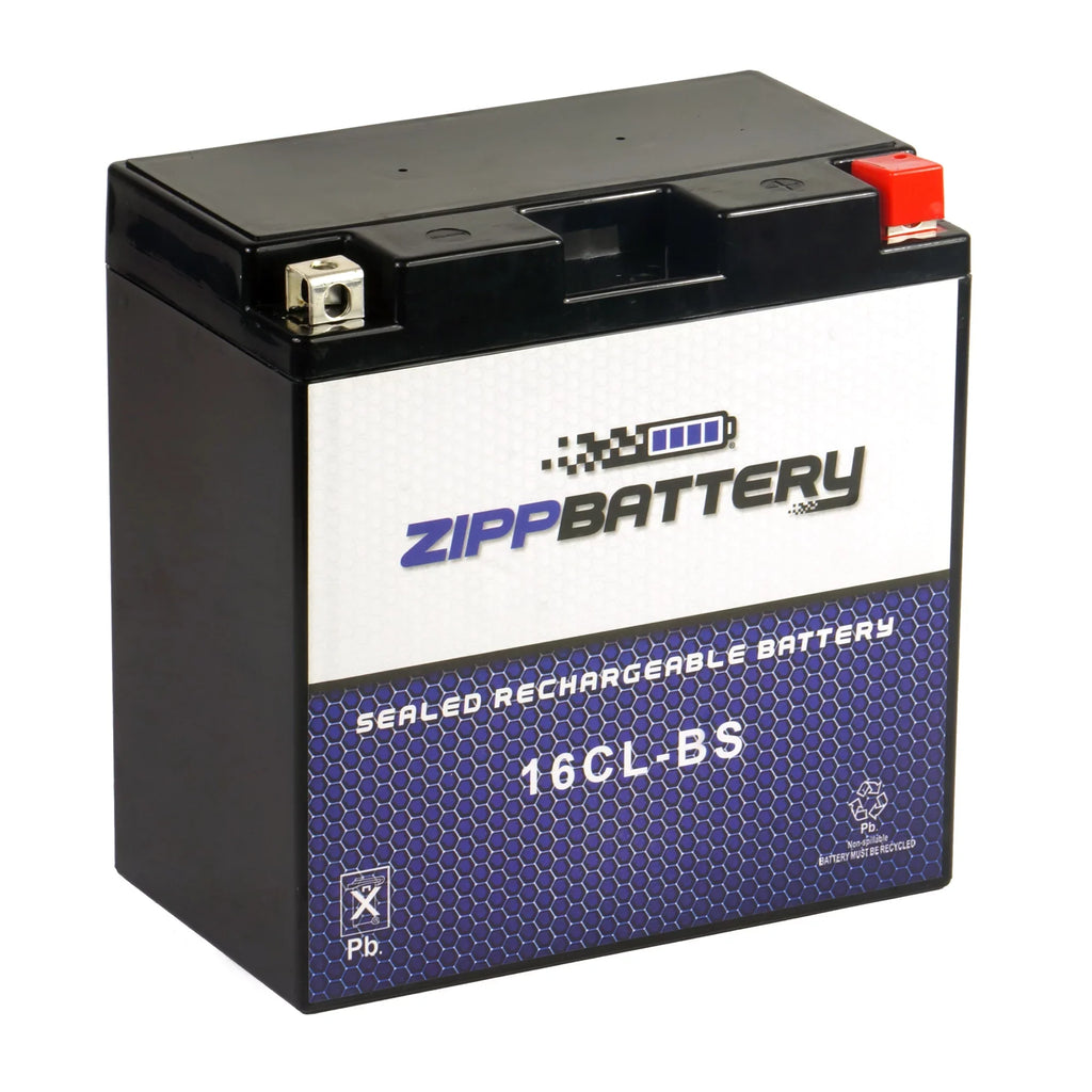 Zipp Battery Yb16cl-bs Jet Ski Battery Kawasaki Jf650 Ts Cc 89-'96, Jf650 X2 650cc 86-'95