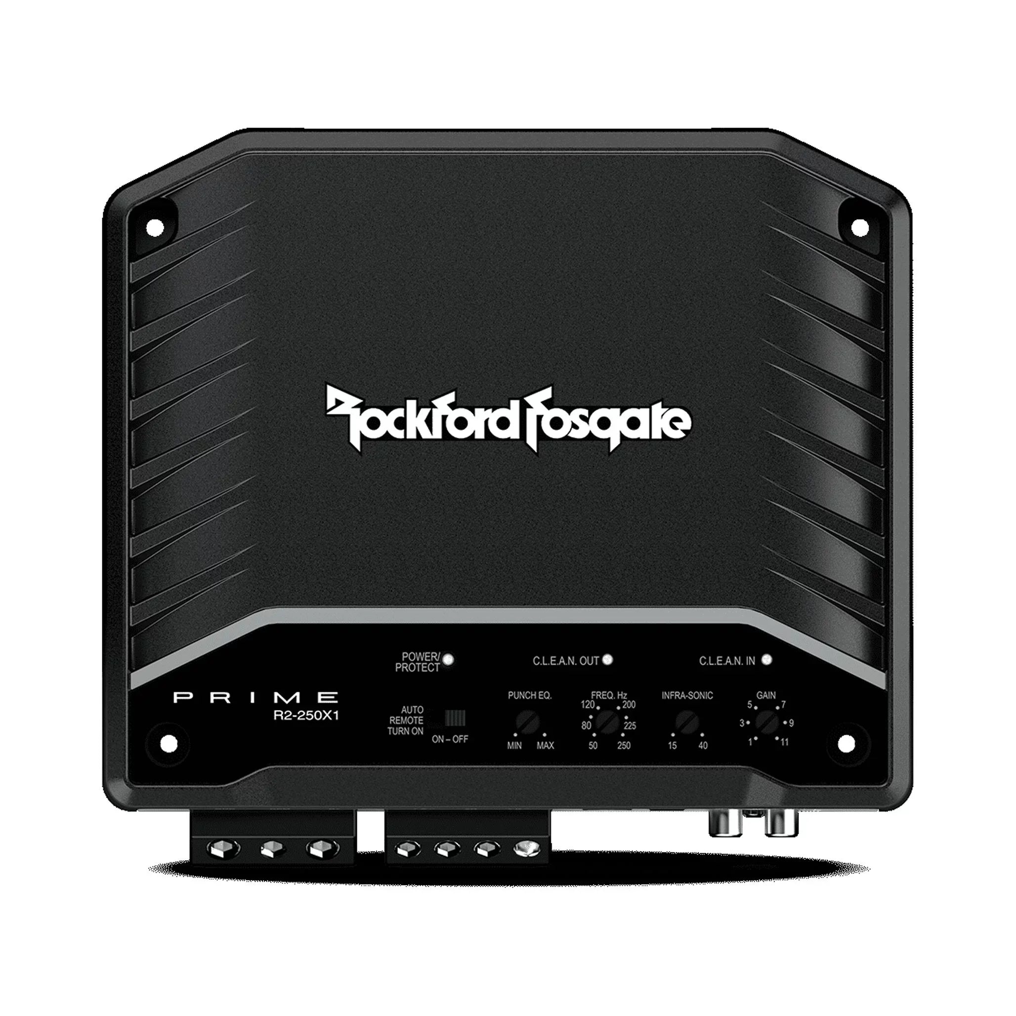 Rockd Fosgate R2-250X1 Prime 250-Watt Full Range Class D Mono Amplifier