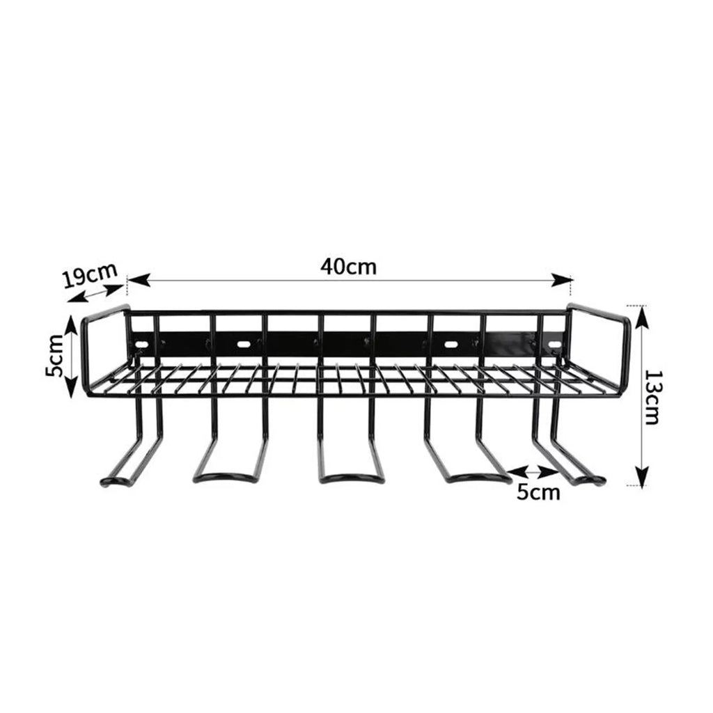 Power Tool Organizer Holder, Metal Shelf Holder, Wall Mount Tool Rack Drill Holder Tool, Power Tool Storage Bracket, Home Shed Garage