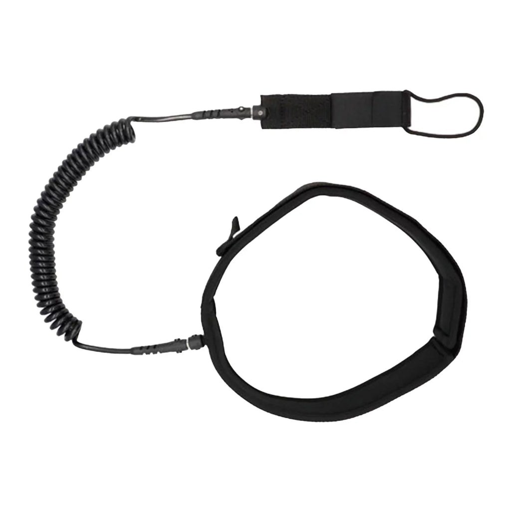 Surfboard Leash Coiled Surfing Leash Paddle Board Waist Belt Surf Leash Water Sports Stand up Paddleboard, Shortboard, Skimboard, Longboard 10FT