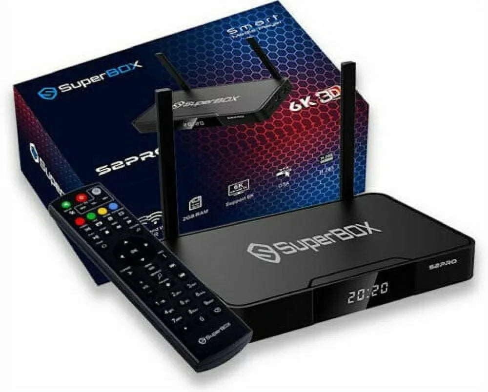 superbox s2 pro Powered by Android 9 Output USB3.0 2GB RAM 16GB ROM mini computer
