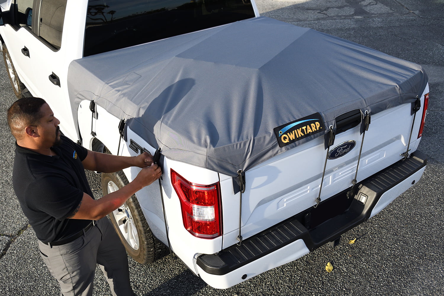 Qwiktarp Inc Truck Bed Coating 2018 - 2023 Short Bed Chevy Colorado, GMC Canyon, Toyota Tacoma, Ford Ranger