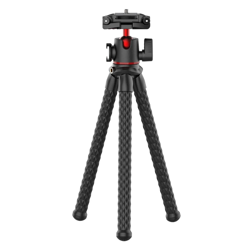 Dadypet MT-33 Octopus Tripod with Cold Shoe Mount, Rotatable Ball Head, Smartphone Camera Live Streaming Vlog