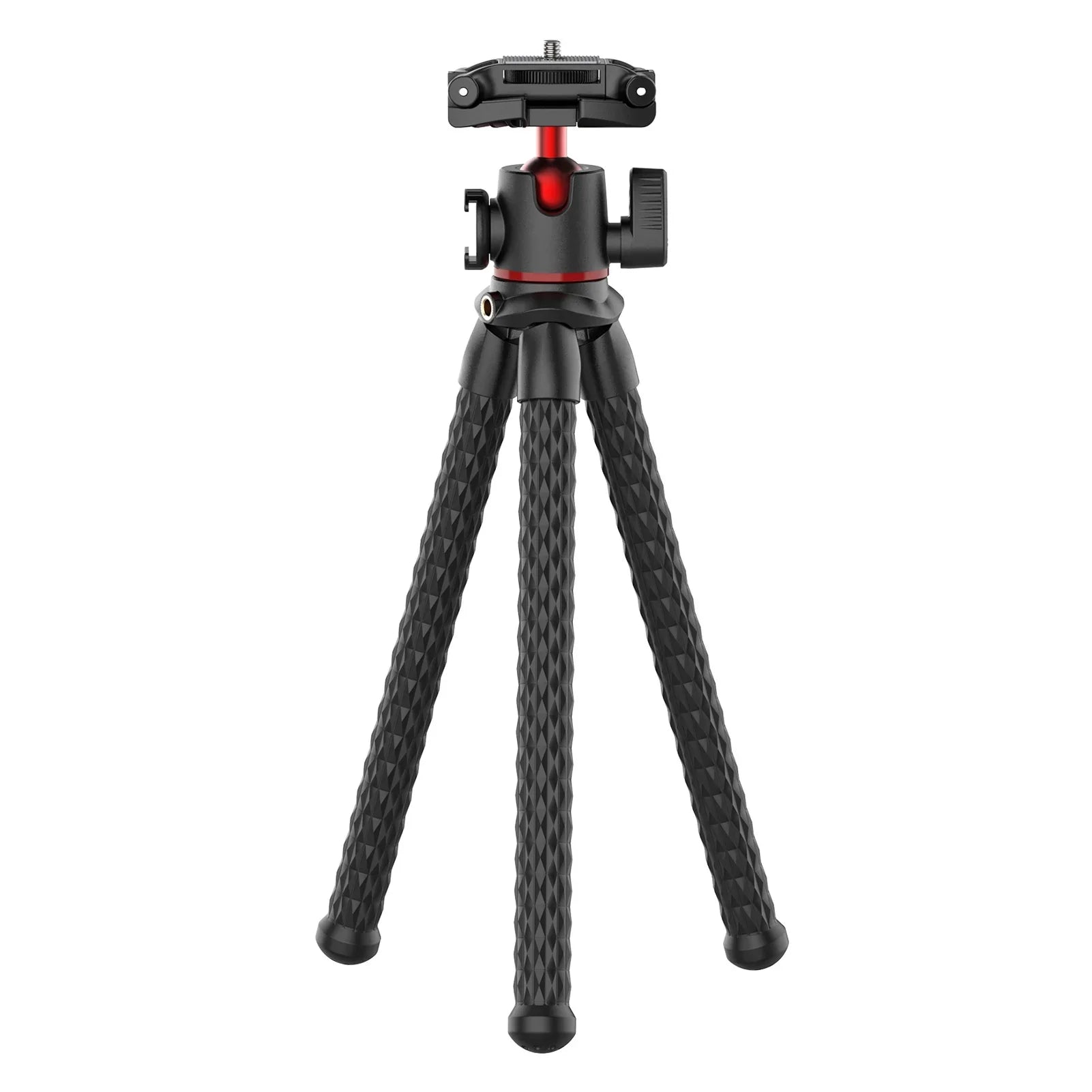 Dadypet MT-33 Octopus Tripod with Cold Shoe Mount, Rotatable Ball Head, Smartphone Camera Live Streaming Vlog