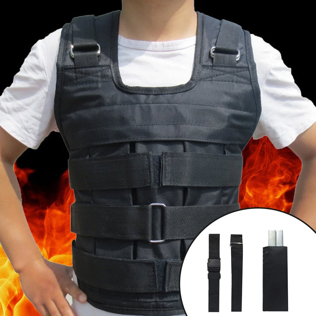 ZiSUGP Adjustable Weighted Vest Set Effective Running and Fitness Training Wooden Yoga Dice