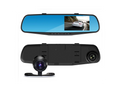 Car Camera | Upgraded Car Video Recorder Full HD 1080P | Car Video Camera 4.3" Inch LCD with Dual Lens Vehicles Front & Rearview Mirror | DVR Vehicles Dash Cam