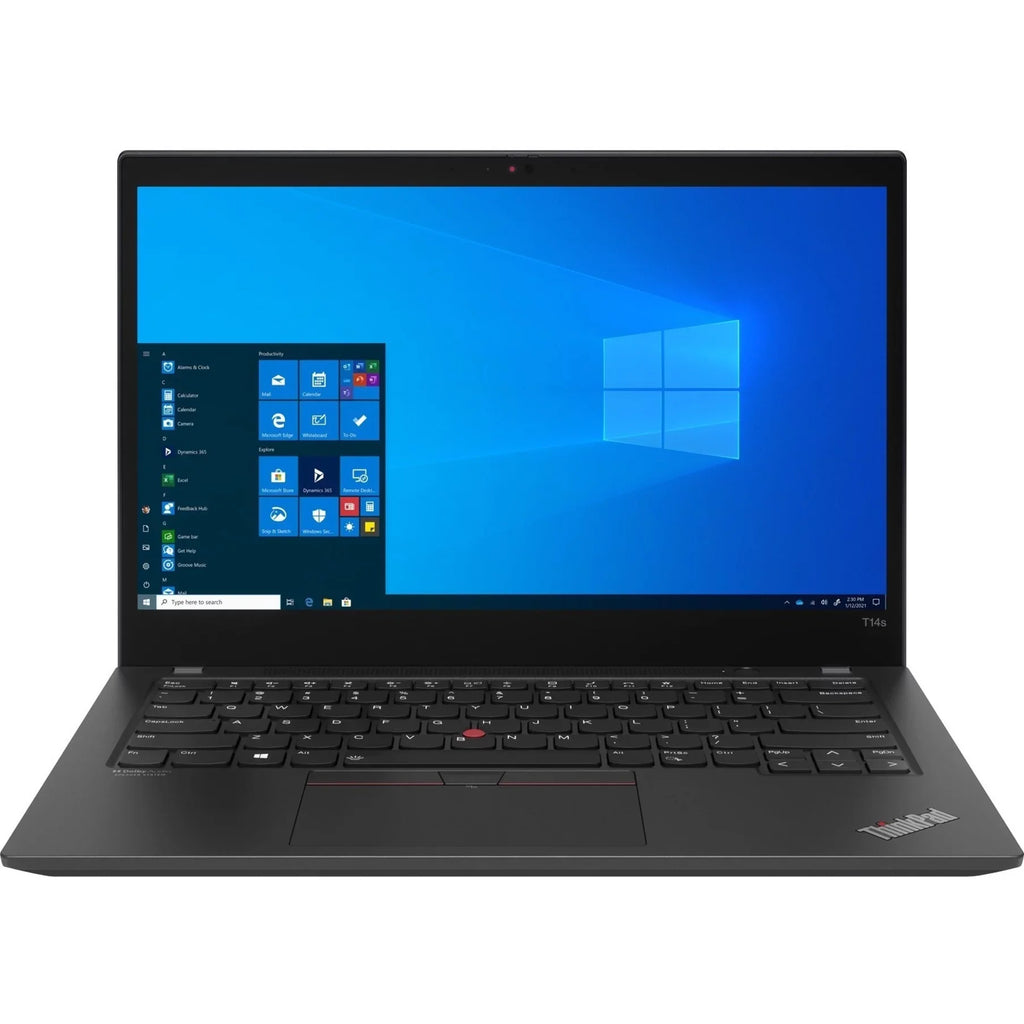 Lenovo ThinkPad T14s 14" 4K UHD Laptop, Intel Core i7-1165G7, 16GB RAM, 512GB SSD, Windows 10 Pro, Windows, Storm Gray, 20WM00XUUS