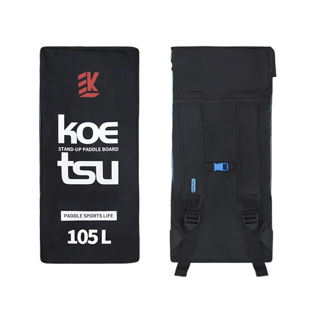 KOETSU 80L/ 105L Travel Inflatable Paddleboard Board Carrying Bag Shoulder