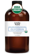 100% Organic Glycerin – USDA Certified - Perfect DIY Beauty Products, Crafts, and Formulations – Derived From Coconut – Skin and Hair Moisturizer Deep Hydration – 16 Fl Oz