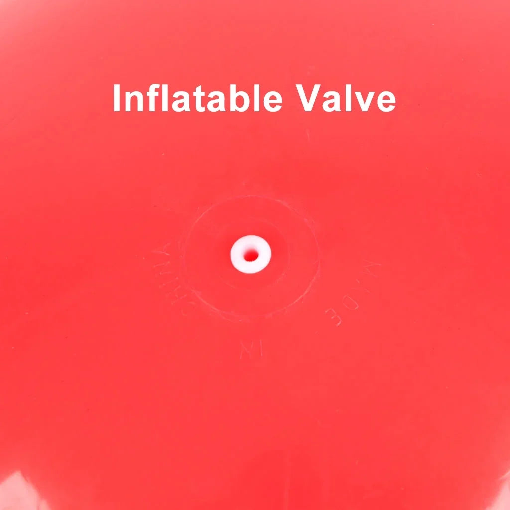 Pure Color Inflatable Bouncing Ball Kids Jumping Hop Ball with Handle Adults Children Exercise Toy