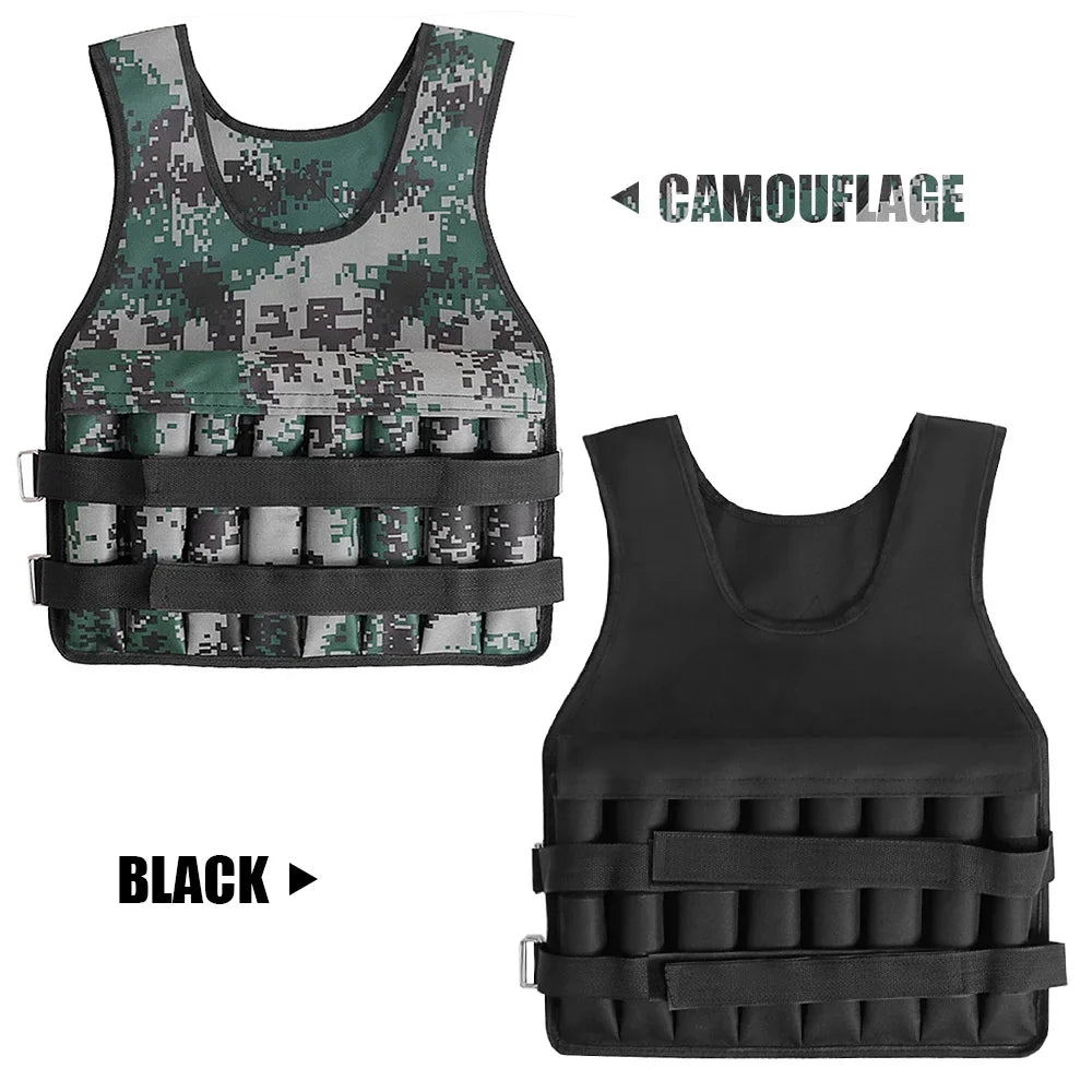 Apexeon Adjustable Weighted Vest Exercises and Fitness - Enhance Muscle Building and Weight Loss Efts