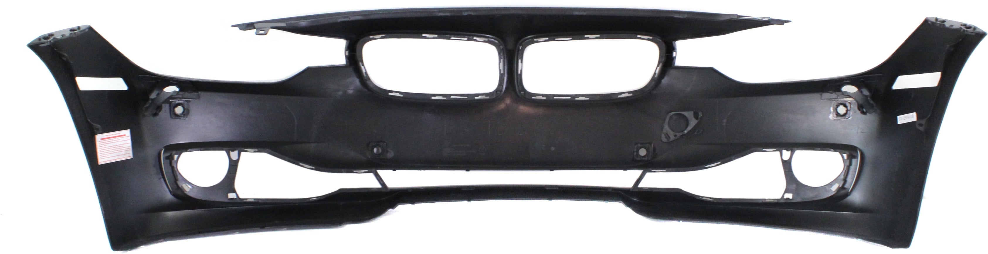 Front BUMPER Coating For BMW 3-SERIES 2012-2015 Primed STD Type with HLW PDC Holes/Cam Sedan/Wagon