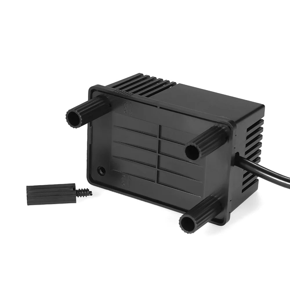 Lixada LED Light Submersible Water Pump 10W Fish Aquarium Bird Bath Garden Pond Fountain 600L/H AC