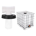 163mm IBC Lid Filter Wrap T-Shaped Rainwater Tank IBC Tote Shield with Washable Nylon Filter