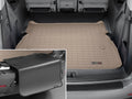 Tech Cargo Trunk Liner with Bumper Protector Matching with 2018-2024 Honda Odyssey - Behind 2nd Row Seating With Bumper Protector, Tan