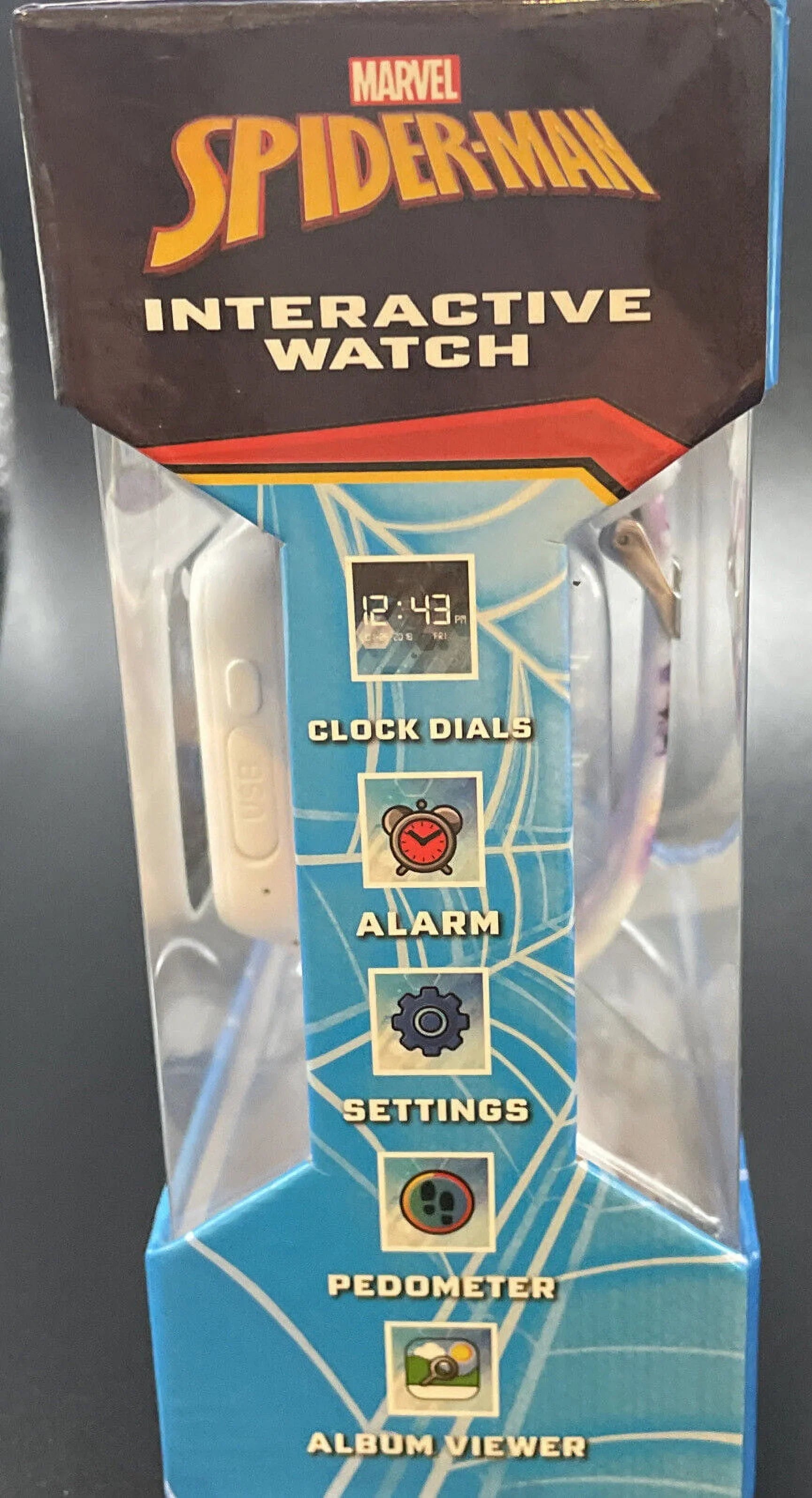 Marvel Ghost Spider Gwen Video Interactive Digital Camera Watch USB New