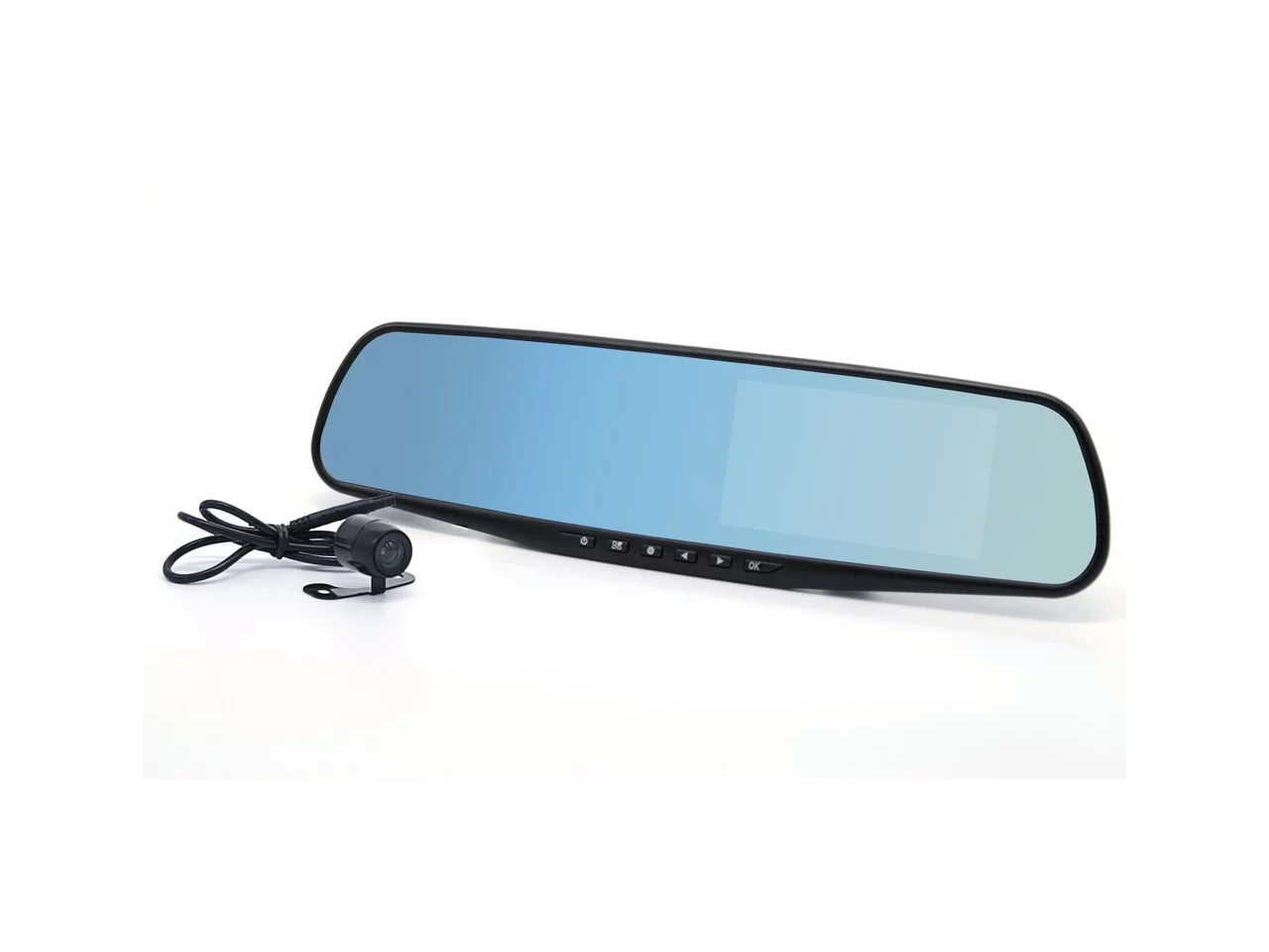 Car Camera | Upgraded Car Video Recorder Full HD 1080P | Car Video Camera 4.3" Inch LCD with Dual Lens Vehicles Front & Rearview Mirror | DVR Vehicles Dash Cam