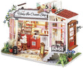Rolife DIY Miniature Dollhouse Kit 1/24 Scale Tiny House Making Kit Home Decor Gifts Adults & Teens (Honey Ice-Cream Shop)