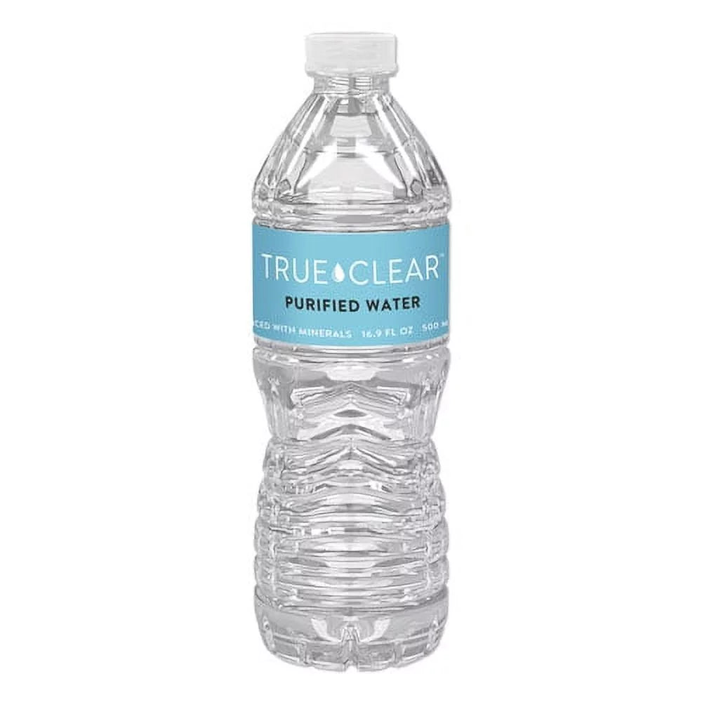 Purified Bottled Water, 16.9 Oz Bottle, 24 Bottles/carton | Bundle of 10 Cartons