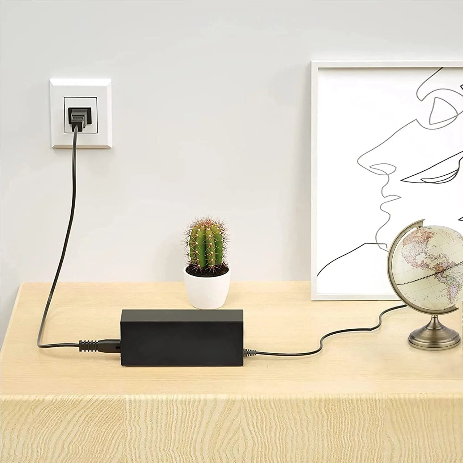 Guy-Tech AC / DC Adapter with Lenovo IdeaPad 100S 100S-14 80R9 Series 80R90004US 80R90073US 80R90074US N3050 14" Laptop Wall Home Power Supply Cord