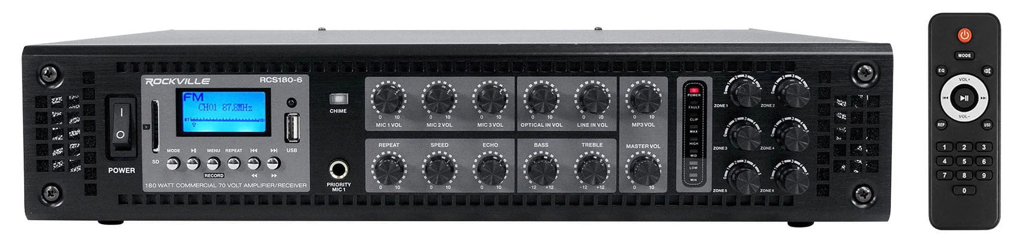 4) JBL 5.25" Black Commercial Wall+6.5" Ceiling Speakers+Amp Restaurant/Cafe/Bar