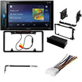 KIT771 Bundle with Pioneer Multimedia DVD Car Stereo and Installation Kit - 1990-1992 Cadillac Fleetwood Brougham / Bluetooth DVD Touchscreen Radio - Backup Camera, 2 Din Dash Kit