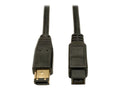 Tripp Lite 10ft Hi-Speed FireWire IEEE Cable-800Mbps with Gold Plated