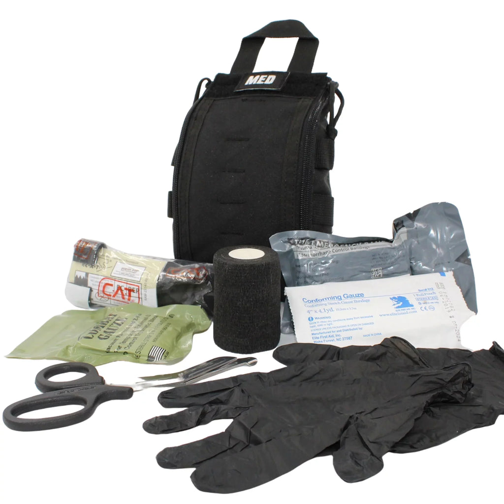 Luminary Gunshot Trauma Wound Care Kit Black