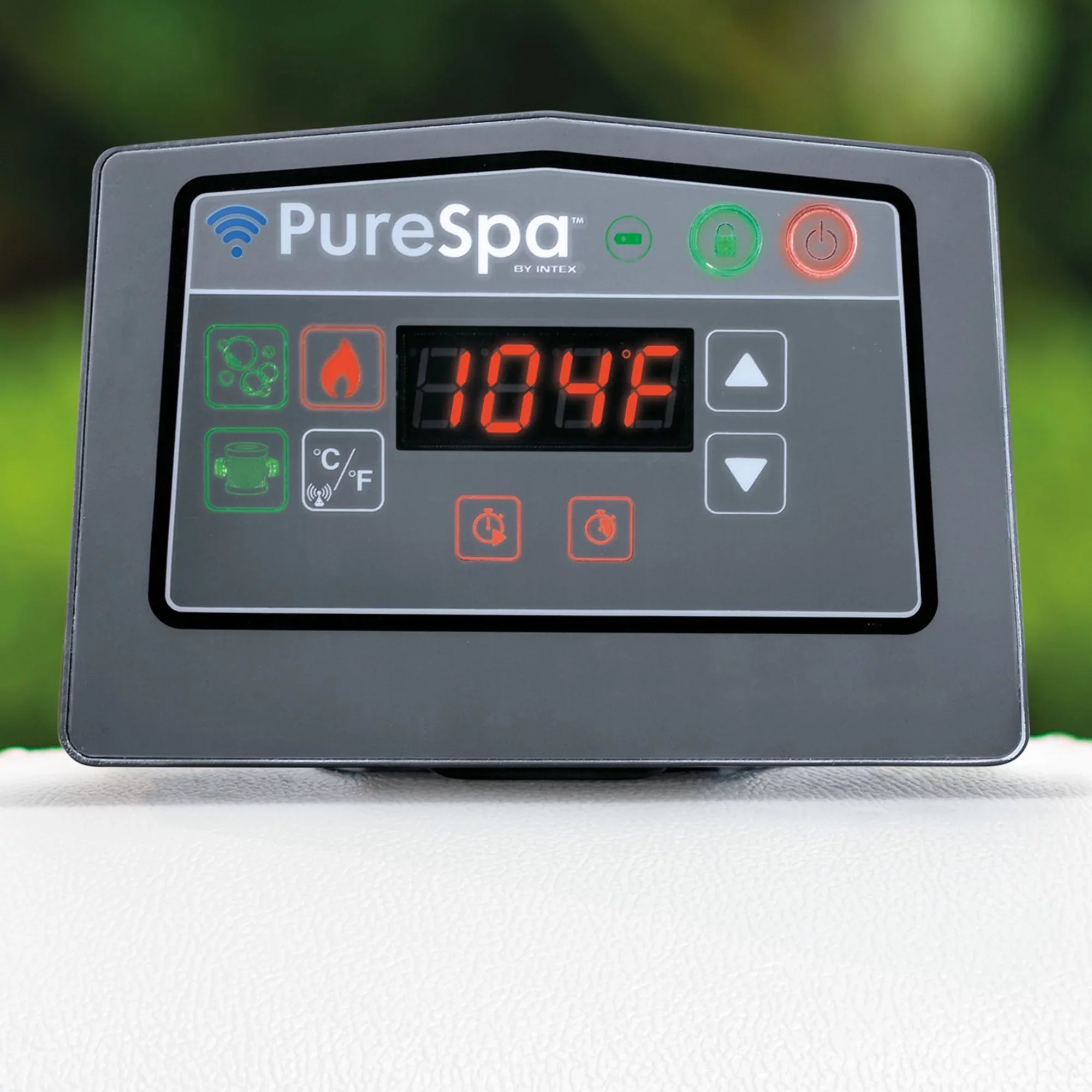 Intex PureSpa Plus Inflatable Bubble Jet Hot Tub & Non-Slip Seats, (2 Pack)