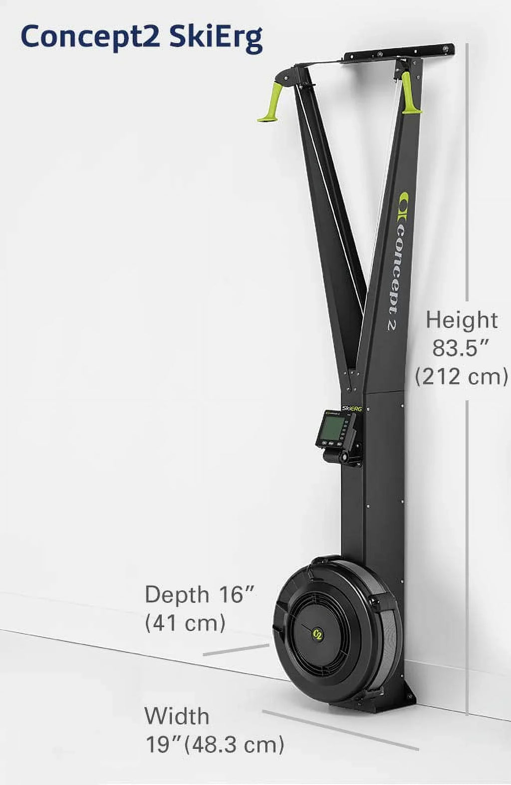 Concept2 SkiErg with PM5 Monitor, Floor Stand sold separately