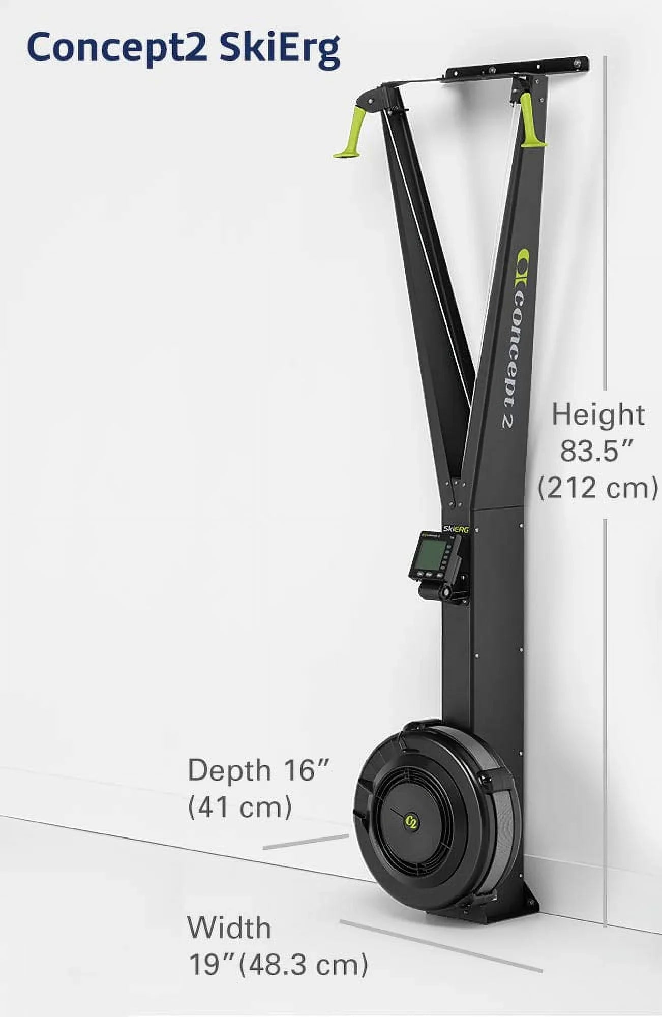 Concept2 SkiErg with PM5 Monitor, Floor Stand sold separately
