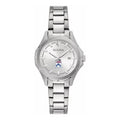 Women's Bulova Silver Pennsylvania Quakers Stainless Steel Classic Sport Watch