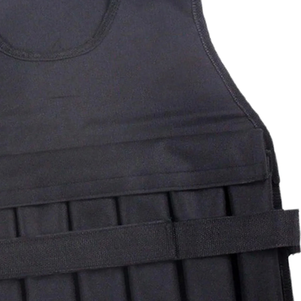 AMLESO Loading Vest Exercise Jacket Boxing Running Gym Fitness 8 Pockets Exercise Slim Design Strength Training Body Weight Vest