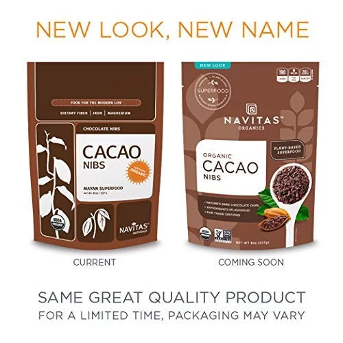 Navitas Organic Cacao Nibs, 8 Ounce