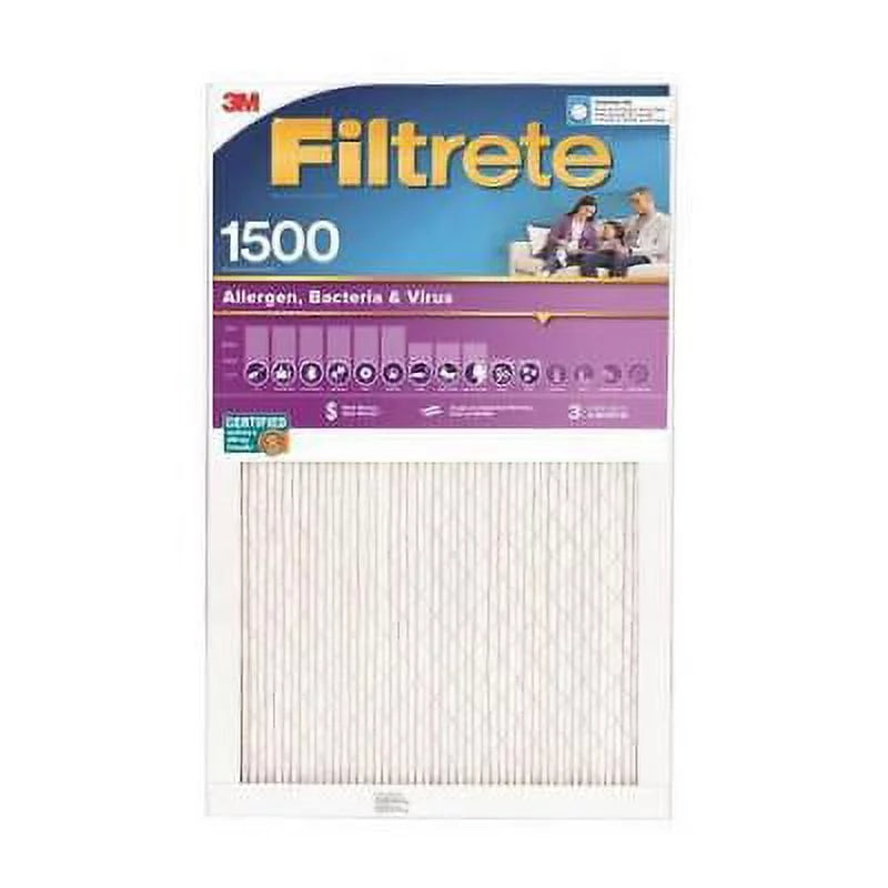 3M Filtrete 10 in. W x 20 in. H x 1 in. D 12 MERV Pleated Air Filter (Pack of 4)