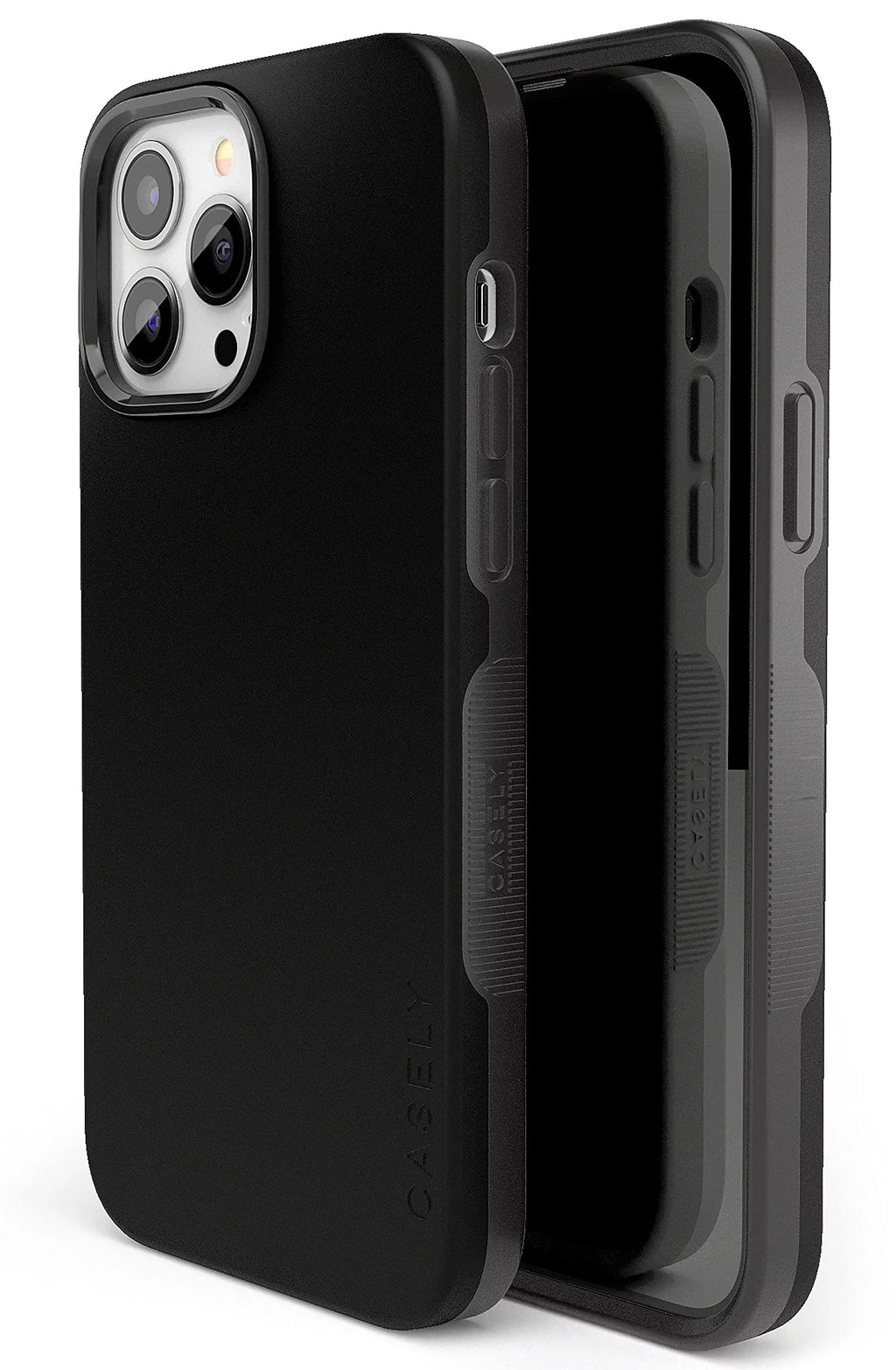 Casely iPhone 13 Pro Max Phone Case | with MagSafe | Black on Black | Only with iPhone 13 Pro Max