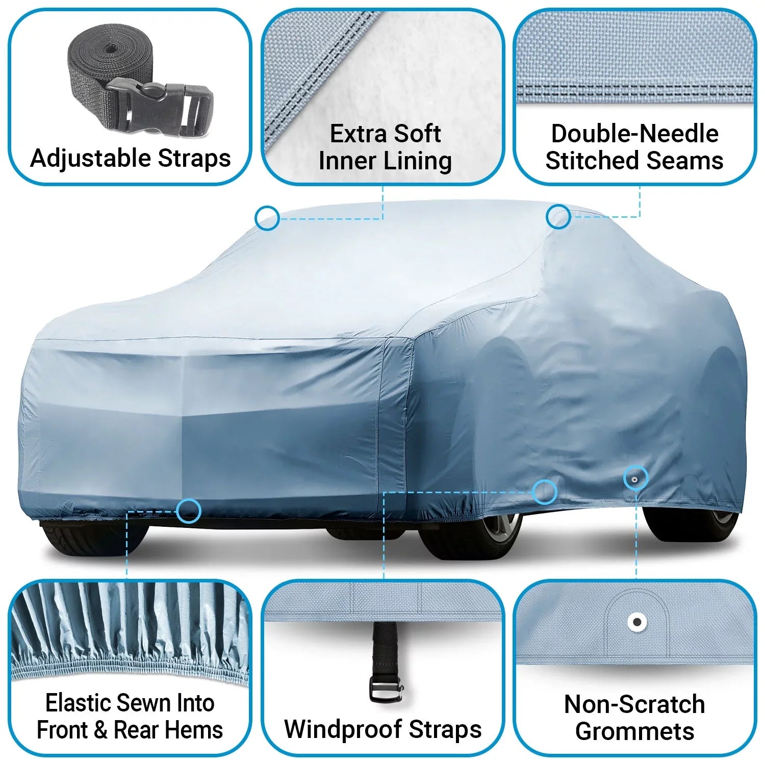 Custom Car Coating Fits: [Mazda Miata] 2006-2009 Waterproof All-