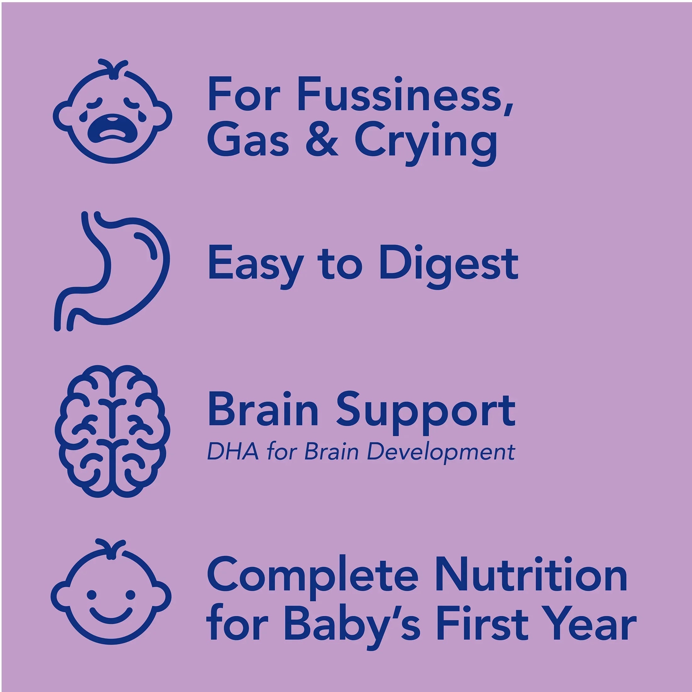 Parent's Choice Gentle Infant Formula Powder with Iron; Fussiness, Gas and Crying, 32.8 oz Canister