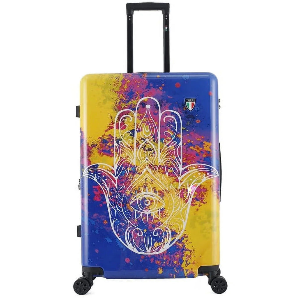 TUCCI Disegno - Emotion Art Exotic Hamsa 3-Piece Hardside Luggage Set